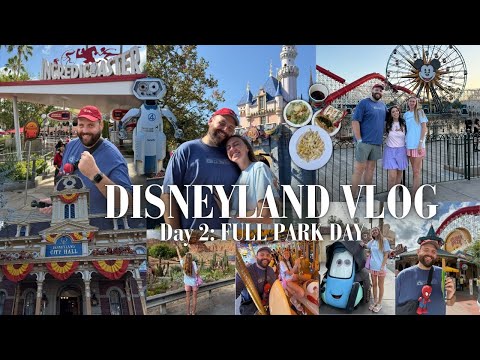 Видео: Видеоблог о Диснейленде 🏰✨ День 2 | День в парке, канатная дорога DCA, новые закуски, тёмные аттр...