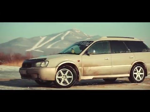 Видео: Subaru Legasy Lancaster.  Месим снег, грязь под крутой музон!