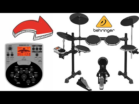 Видео: Лучшие электронные барабаны с Германии? Behringer XD80USB