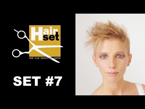 Видео: Hair Set #7 (креативное окрашивание, женская стрижка, кератиновое выпрямление - GB, RU)
