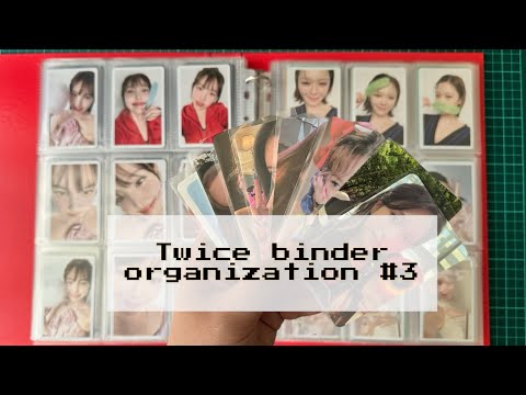 Видео: Организация биндера ТВАЙС ✨ WITH YOU-TH twice k-pop binder organization ep.3