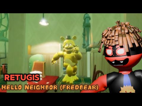 Видео: Сосед стал Фредбером !? ➤ HELLO NEIGHBOR