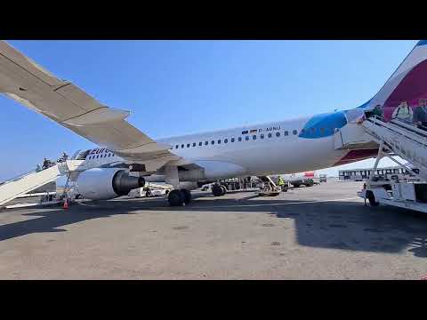 Видео: Heraklion Airport. Прилетели на остров Крит, аэропорт, самая красивая дорога к отелю.