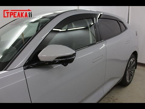Видео: Дефлекторы (ветровики) окон 2D - CHANGAN UNI-K (I) с 2020г.в. - strelka11.ru