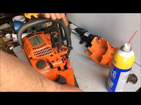 Видео: Бензопила Хускварна 435.,,Объективные трудности,, при ремонте бензопилы в предпраздничный период!)