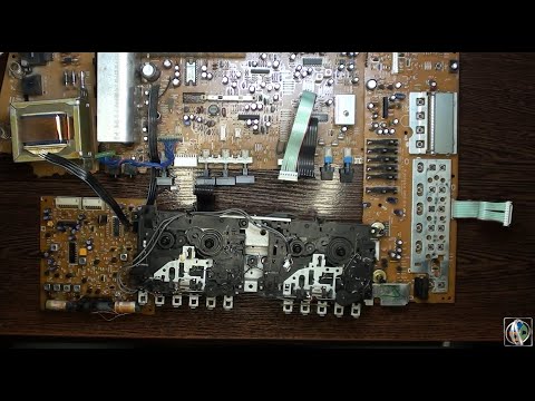 Видео: Panasonic RX CT - 980  профилактика часть 2