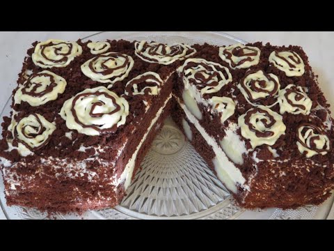 Видео: МЕГА ШОКОЛАДНЫЙ Торт ВЫПЕКАЕТСЯ ВМЕСТЕ с КРЕМОМ ПЛОМБИР! ПРОСТО и ОБАЛДЕННО ВКУСНО! CHOCOLATE cake