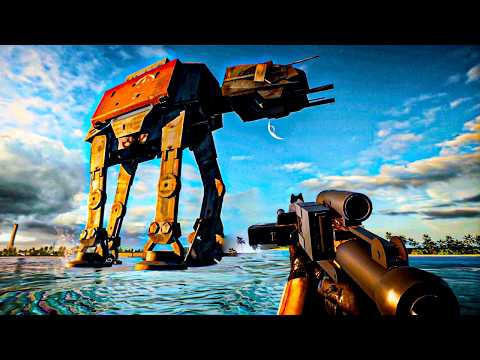 Видео: Я сделал Battlefront 2 на 100% реалистичнее.