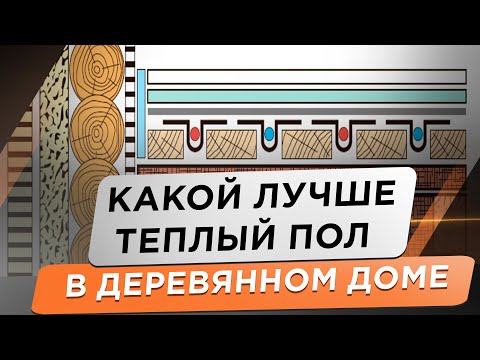 Видео: 🌕 КАКОЙ ЛУЧШЕ ТЕПЛЫЙ ПОЛ В ДЕРЕВЯННОМ ДОМЕ. Плюсы и минусы разных систем. Деревянный теплый пол.