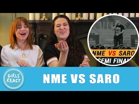 Видео: Реакция девушек - NME против Saro - Полуфинал Loop Station - 5-й чемпионат мира по битбокс-баттлу.