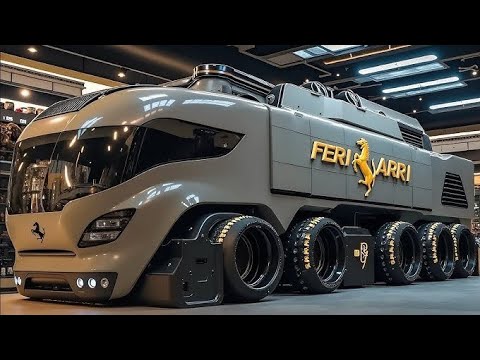 Видео: 2026 Ferrari Luxury RV Motorhome — Дом на колёсах от Ferrari с мощностью суперкара!