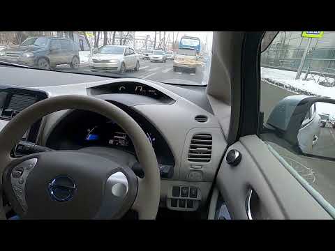 Видео: Nissan leaf, Super ZEO, пересчет батареи начался. + небольшой выкат