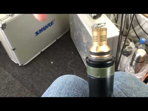 Видео: с AliExpress реплика #SHURE. Радио микрофон#3.0