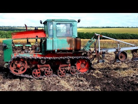 Видео: РАСХОД ТОПЛИВА НА ДТ-75 С ПЛАСТИКОВЫМ ПЛУГОМ "IQCOMPOSITE"