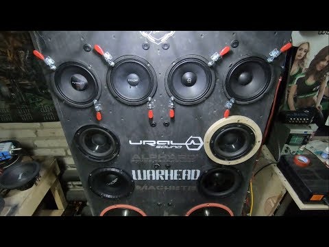 Видео: Pride W8 vs. Deaf Bonce DB-W80 vs. Ural warhead as-w200mb. Сравнение мидбасов.