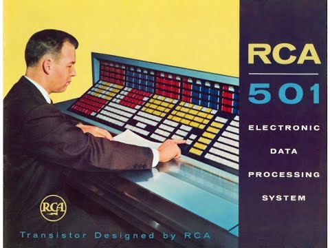 Видео: История компьютеров: RCA — краткий обзор транзисторного компьютера RCA 501 (радио, электроника)