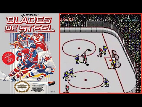 Видео: Хоккей - Денди (Стальные Лезвия) Турнир PRO. Blades Of Steel - Dendy, NES 1987. (Без Комментов))