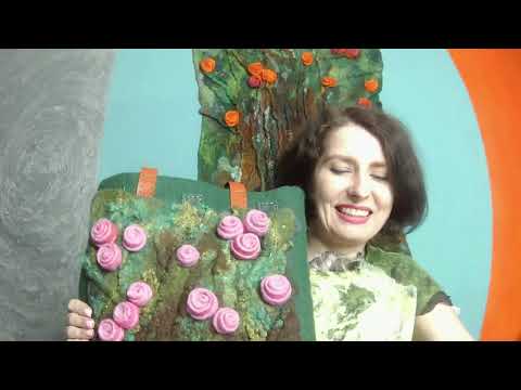 Видео: Ирина Федотова. Фактурный декор