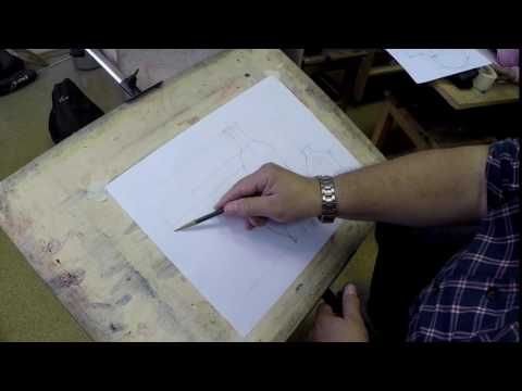 Видео: Академический рисунок №7 Относительный размер №2