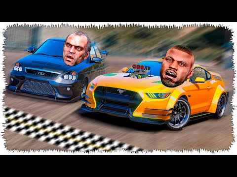 Видео: Джонни мен Тревордың маңызды жарысы! (GTA V)