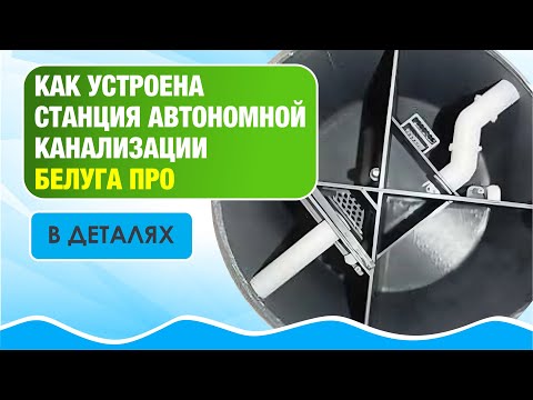 Видео: Белуга ПРО (ЛОС, септик) Обзор станции биологической очистки