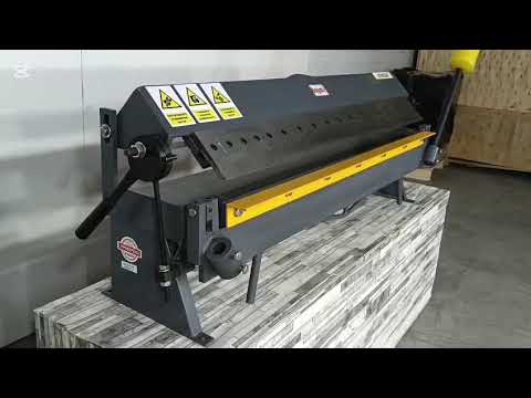 Видео: Листогибочный станок W1.5x1220Z сегм. ручной