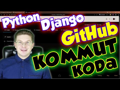 Видео: Как закоммитить код на Github из PyCharm / уроки Python