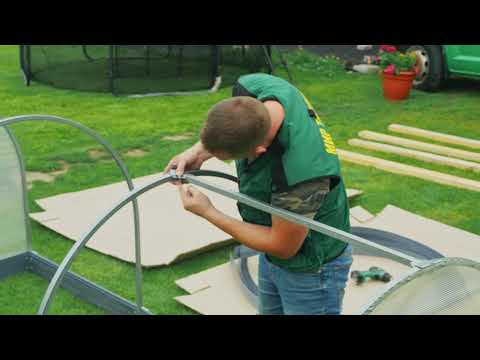 Видео: Инструкция по сборке Парник Тюльпан Мини 2021