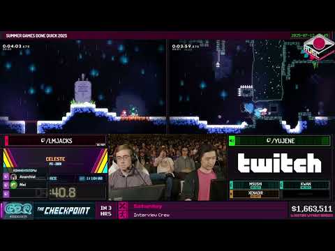 Видео: [RU] Celeste [All Hearts Race] от @Lmjacks, @yujene - #SGDQ2025