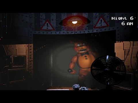 Видео: Как пройти шестую ночь? (five nights at freddy's 2) #6
