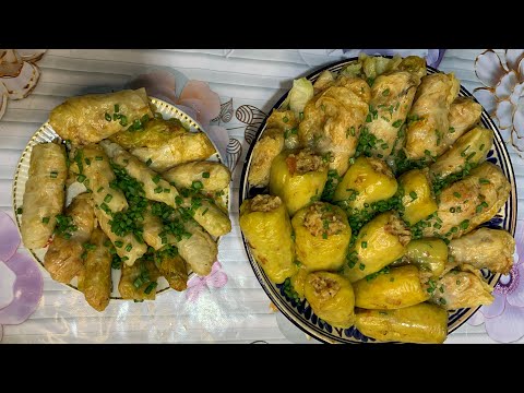 Видео: УЧОГДА 🥬КАРАМДАН🥬 ДУЛМА ТАЙЕРЛАДИМ , НЯМ НЯМ 😋