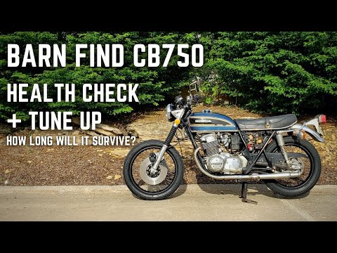 Видео: Проверка состояния и настройка Barn Find CB750!