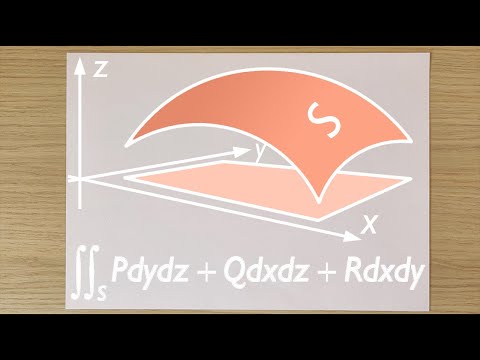 Видео: Поверхностный интеграл 2 рода (по координатам) | Решение задач 4.2 | ИнтФНП