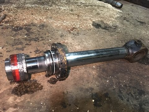 Видео: 💧РЕМОНТ ГИДРОЦИЛИНДРА СТРЕЛЫ экскаватора🚜Как правильно установить уплотнения на ПОРШЕНЬ и БУКСУ👍