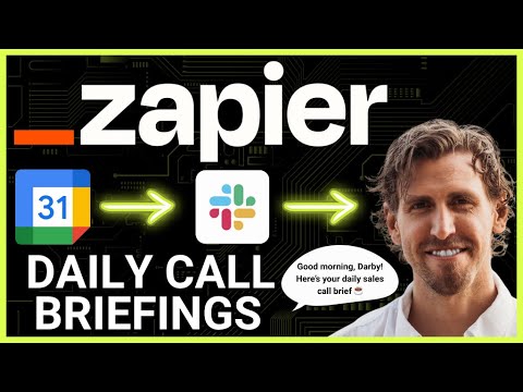 Видео: Создайте систему ежедневных брифингов на основе ИИ в Zapier (без кода!)