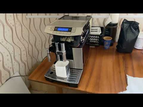 Видео: Декальцінація і короткий опис меню Delonghi Primadonna S.