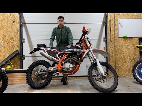 Видео: Мотоцикл Avantis Enduro 250 спустя 3 года, честный обзор