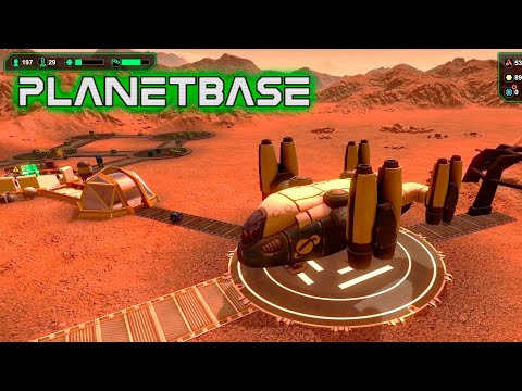 Видео: ПОСТРОИЛИ КОСМОПОРТ. Planetbase (5 серия)