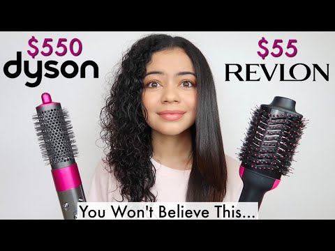 Видео: Фен и средство для придания объема REVLON ONE STEP против Dyson Airwrap для вьющихся волос — чест...