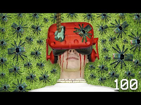 Видео: Я ПРОВЁЛ 100 ДНЕЙ В МАЙНКРАФТ VR