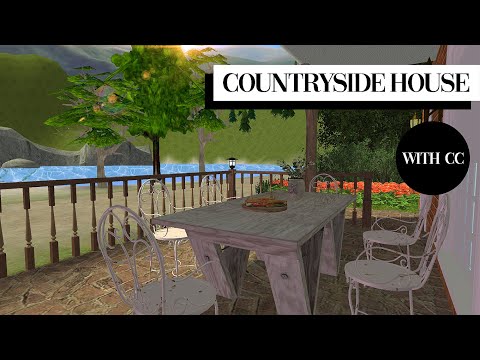 Видео: Countryside House | Строительство Симс 2 | The Sims 2 Speed Build | CC