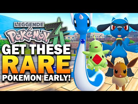 Видео: Получите этих РЕДКИХ покемонов пораньше! Pokemon Legends Z-A: Дратини, Риолу, Иви, Ларвитар