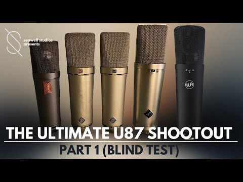 Видео: Полная микрофонная битва U87 | Часть 1 (вслепую) | Vintage Neumann/U87AI/Warm/Serrano/BeesNeez