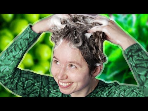 Видео: Этот натуральный шампунь оживляет мои волосы.