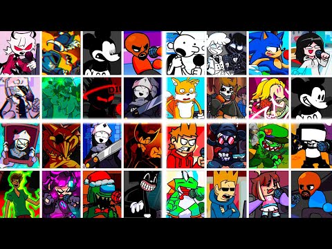 Видео: ВСЕ БОССЫ FNF В ОДНОМ ВИДЕО ! - Friday Night Funkin but Everyone Sings It