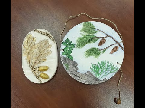 Видео: Мастер-класс «Ботанический барельеф» (часть 2) – мастер-классы, занятия, уроки