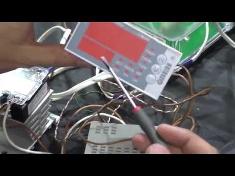 Видео: терморегулятор  - управление температурой печи и т.п.