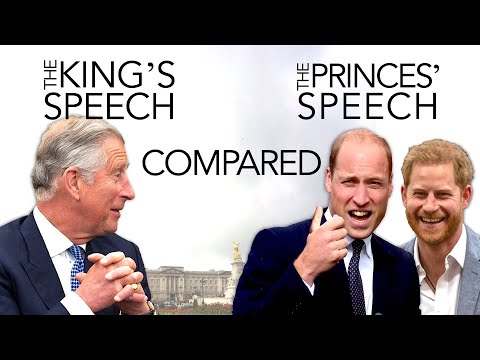 Видео: Почему акценты Уильяма и Гарри так отличаются от акцента короля Карла