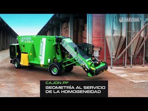 Видео: Самоходный кормосмеситель Leader PF