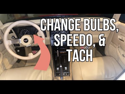 Видео: Замените лампочки на панели приборов в вашем Corvette 78-82 годов выпуска ПРОСТОЙ СПОСОБ. Подходи...